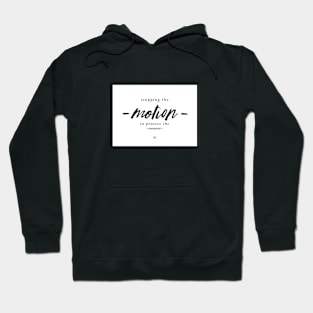 Stopping the Motion (White Background) Hoodie